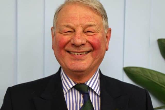 Coun Roger Brooks - keen to make a start on recording the state of properties and signage in Garstang's conservation area