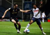 On the ball against Watford in midweek