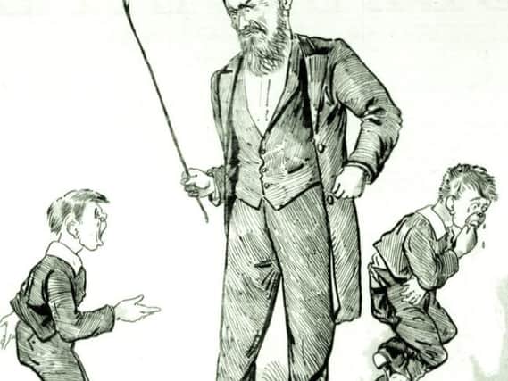 Corporal punishment was commonplace in Victorian days