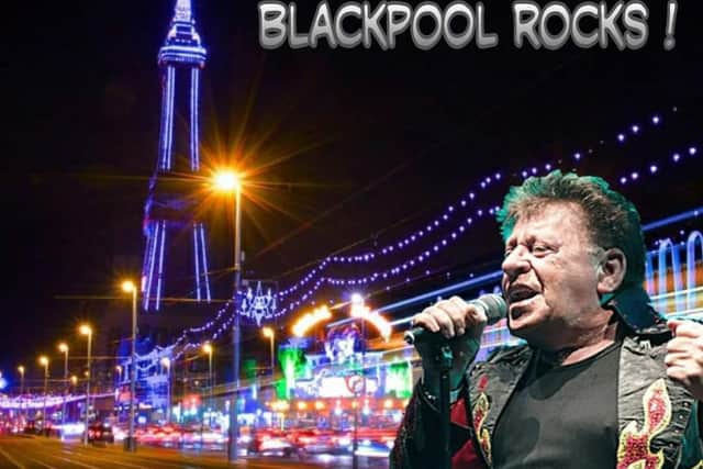 The album features track 'Blackpool Rocks' Rossall's tribute to his hometown