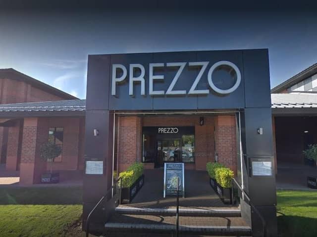 Prezzo, the British-owned Italian cuisine chain said its branch at Preston's Capitol Centre is one of 22 restaurants that will not reopen after lockdown. Pic: Google