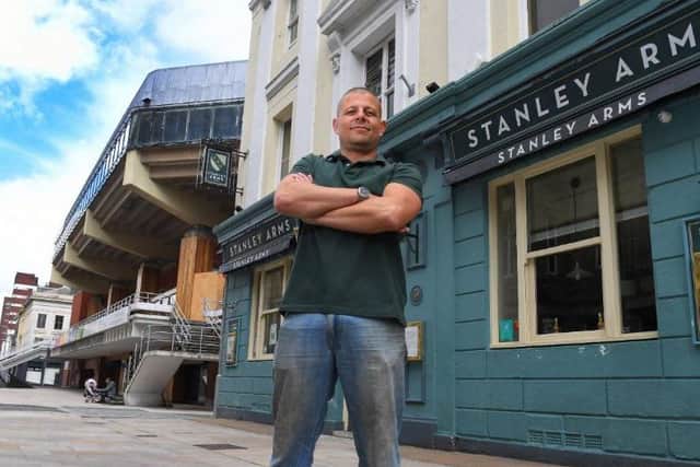 Paul Butcher, owner of the Stanley Arms pub