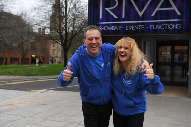 David and Tracey Billington, who manage tickets and events at Riva Showbar