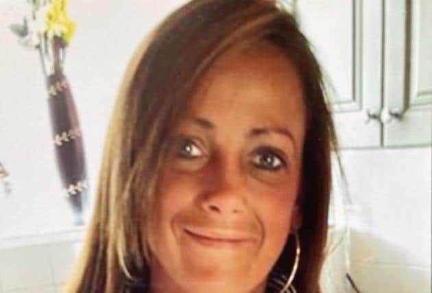 Alison McBlain (pictured) was walking along King Street when she was struck by a Fiat Punto which had deliberately mounted the pavement. (Credit: Lancashire Police)