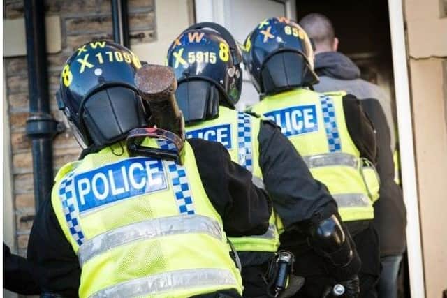 Police raided homes in Morecambe and across the UK as part of a country lines investigation.