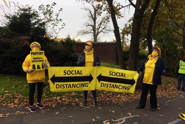 Apart from a few weeks during the first lockdown, campaigners have been outside the gates of Chorley and South Ribble Hospital every Saturday morning since the A&E at the site first closed in 2016.