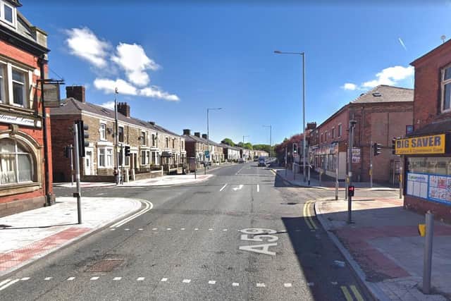 The incident occurred on New Hall Lane close to the junction with Acregate Lane. (Credit: Google)