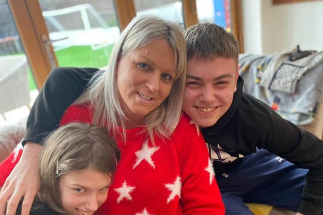 Louise and her children are looking forward to Sean coming home and their family being together for the first time since late November, 2020