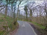 The man crashed in Brock Mill Lane, in the rural Wyre village of Claughton, as he was travelling towards nearby Brock Bottoms Picnic Site at around 3.30pm yesterday (March 1). Pic: Google