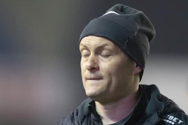 Preston North End manager Alex Neil's reaction says it all at the end of the game against Millwall