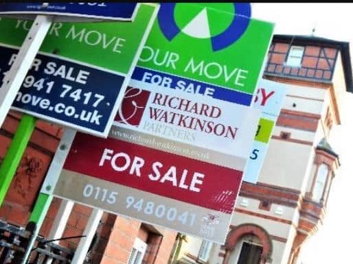 The property market is booming.