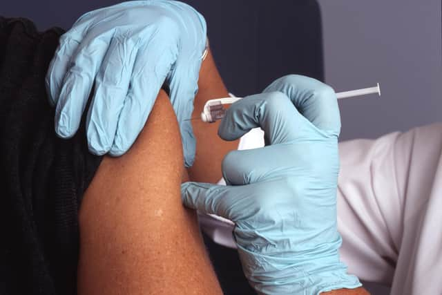 People with certain underlying health conditions are currently being vaccinated