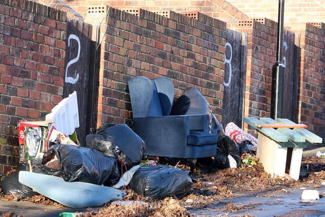 Fly-tipped waste discovered eight times a day in Preston