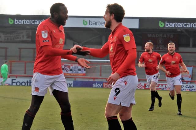 Morecambe made it four wins from five with victory at the weekend