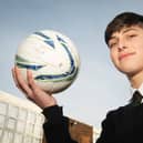 Luke attended Holy Cross Catholic High School in Chorley for 5 years before completing his final year in 2020. The school has paid tribute to its former student, who it described as a "kind and thoughtful young man". In this picture, the promising footballer is aged 14 and had just signed for Burnley FC Academy.