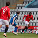 Carlos Mendes Gomes grabbed Morecambe's injury-time equaliser