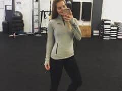 Lise Leyland, 33, at Hello Fit.