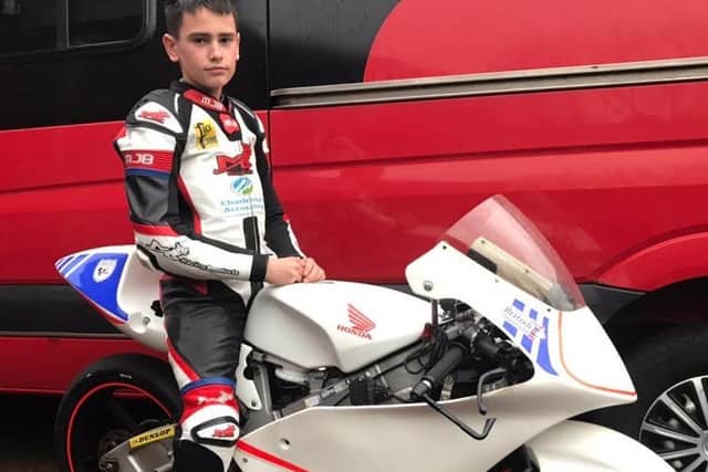 Alfie Davidson will be competing in the British Talent Cup series this summer