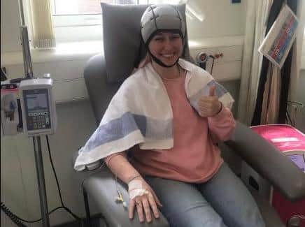 A year on and the treatment continues for brave Amy.