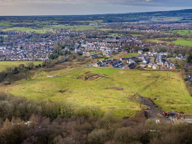 The land where the development will be built