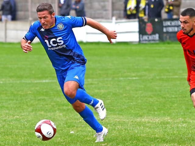 Lancaster City midfielder David Norris (photo: Tony North)