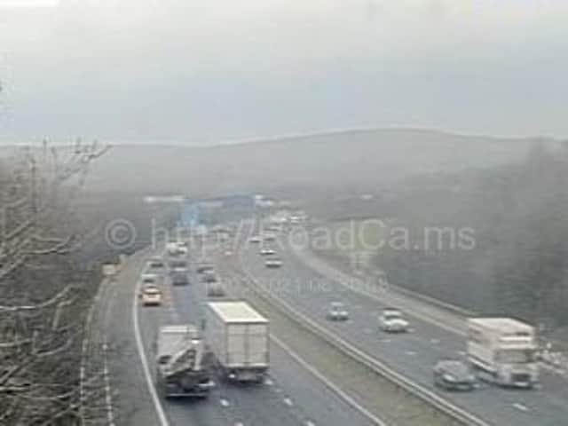 Police have closed the M6 northbound - between junctions 34 (Lancaster, Morecambe) and 34 (Carnforth) due to a person driving the wrong way on the motorway