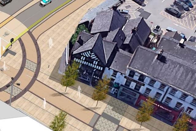 Plans for the junction if Friargate with Ringway.