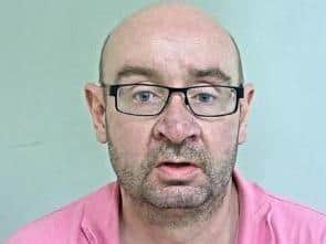 David Dunn (pictured) is described as around 6ft 2in tall, of average build, with a shaved head and facial stubble. (Credit: Lancashire Police)