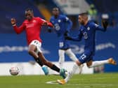 Carlos Mendes Gomes saw his shot deflected into the net for the only goal