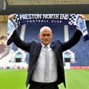 Alex Neil at his unveiling as Preston North End manager in July 2017