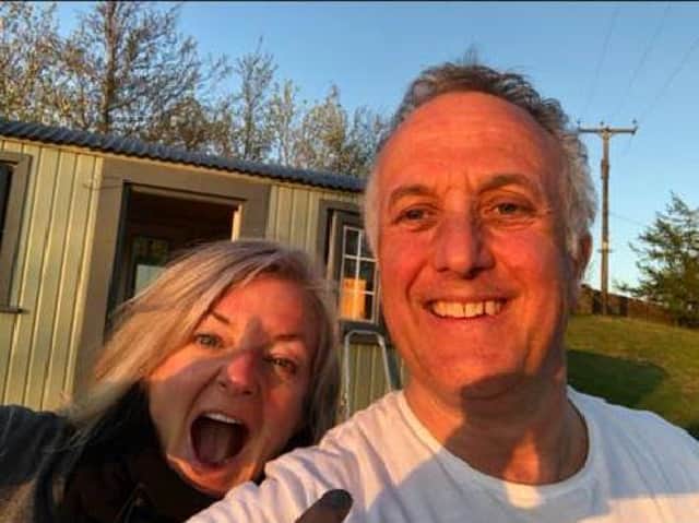 Lisa Campbell and Phil Morris, owners of Copy House Hideaway