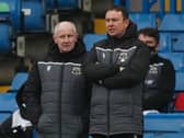 Derek Adams will be an interested onlooker as teams play their games in hand tonight