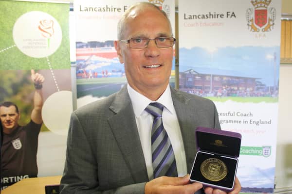 Dickie Danson served football in Morecambe and Lancaster with distinction