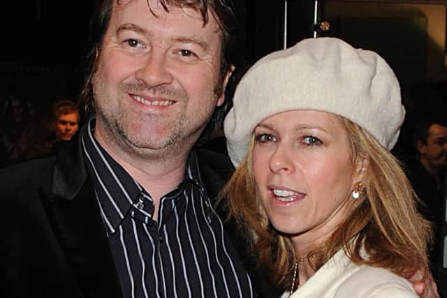 Kate Garraway with her husband, Derek Draper, who was born and raised in Chorley and attended Runshaw College. Picture credit: Tim Ireland/PA