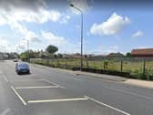 Vehicles would have entered the proposed drive-through coffee outlet from the A6 Preston Road (image: Google).....