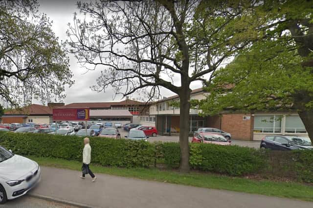 The schoolgirl was confronted by the man on her way home from Penwortham Girls' High School on Thursday (March 25). Pic: Google