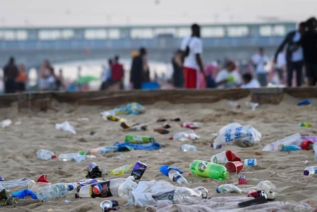 The lifting of national restrictions last summer led to a “staggering increase” in rubbish swamping Britain’s beaches and waterways