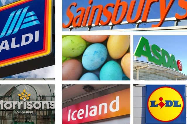 This is when Preston's supermarkets will be open over the Easter break.