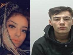 Carly Kirby (pictured left) Jordan Kelly (pictured right) are wanted on suspicion of conspiracy to supply Class A drugs. (Credit: Lancashire Police)
