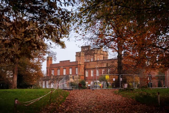 The exciting discovery was made on the grounds of the sprawling 179-room Cuerden Hall, next to Cuerden Valley Park in, this week.