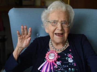 May, who lives with dementia, celebrated her 101st birthday yesterday