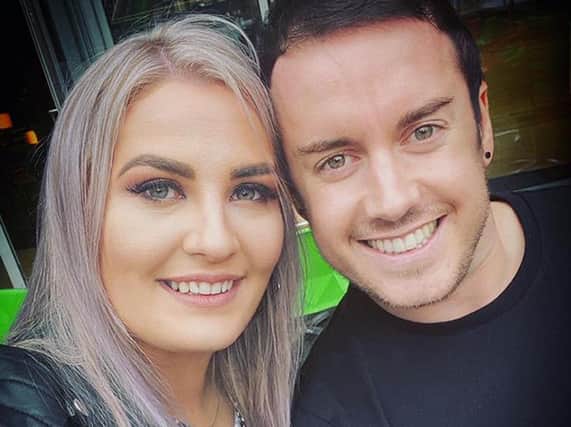 Jack Twigg, with his fiance Rhiannon Craddock. The former prisoner was given a job by Timpson despite his criminal record and has gone from apprentice to shop manager in just six months.