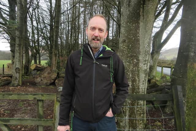 Robin Gray, development and funding officer for the Bowland AONB