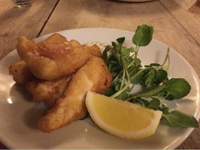 Haddock goujons