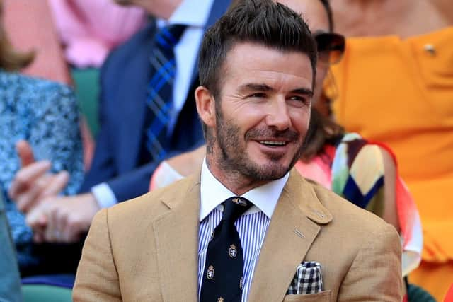 David Beckham was once a customer.