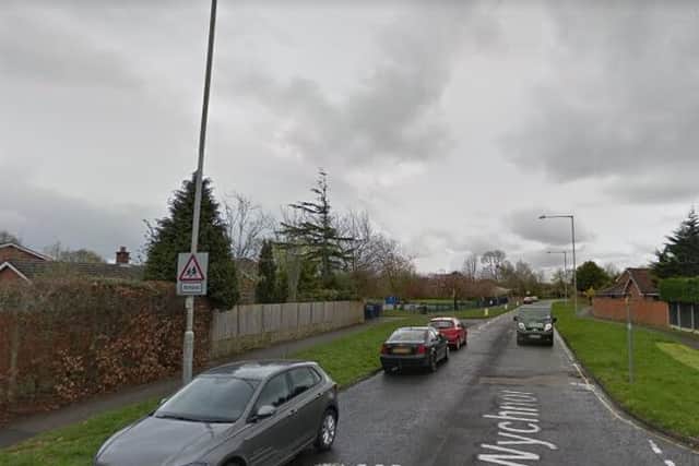 Is Wychnor wide enough for construction traffic? (image: Google Streetview)