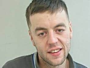 Scott Simpson (pictured) is described as being 5ft 9in tall, of slim build. (Credit: Lancashire Police)