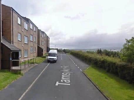 Tarnsyke Road, where the man was found with a stab wound. Pic: Google Maps