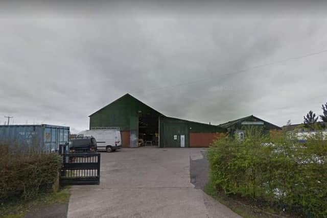 The commercial development on Station Road will not be replaced by houses (image: Google Streetview)