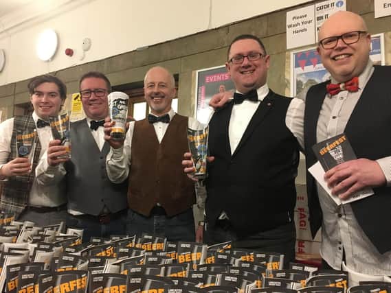 A warm welcome at this year's Lancaster Beer Festival